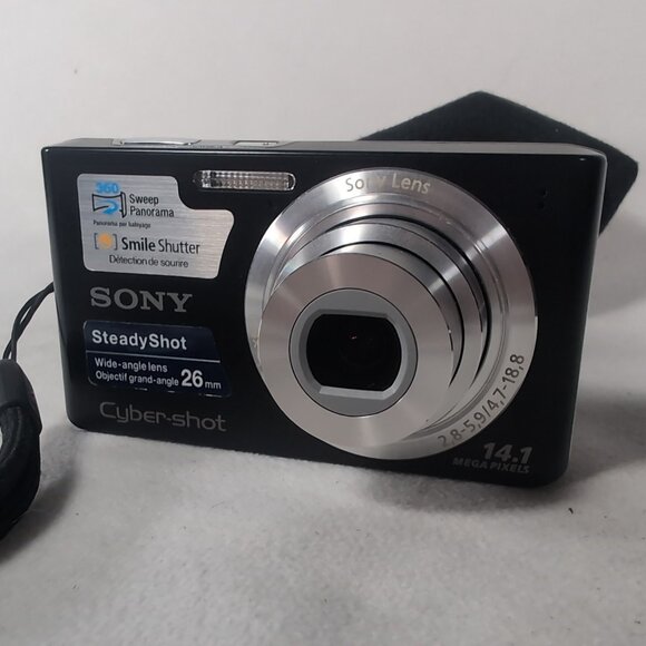 Sony Cybershot DSC-W610 Black WORKING TESTED Charging Adapter Battery 14.1MP 4X - Picture 8 of 16